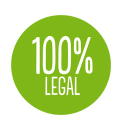 100% legal